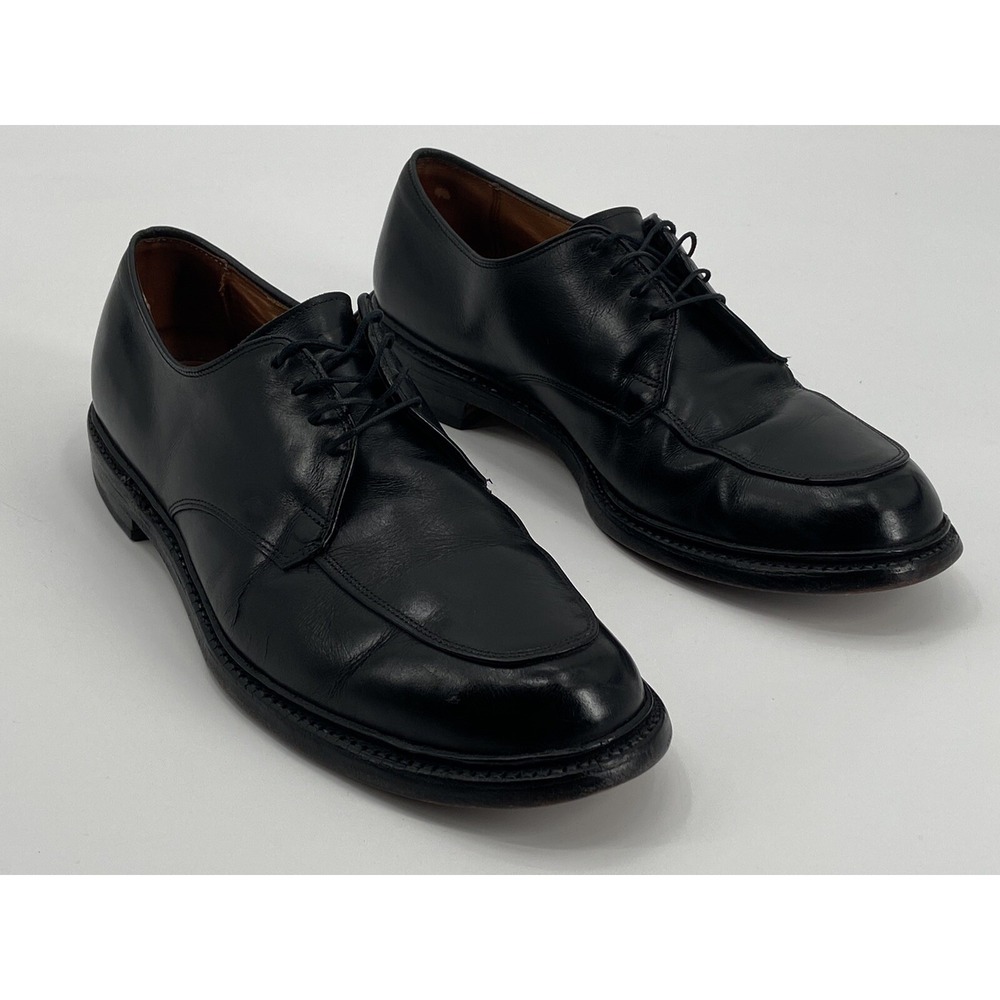 Allen‎ Edmonds Brentwood Black Leather Oxford Dress Shoes Men's 10.5 C 63687